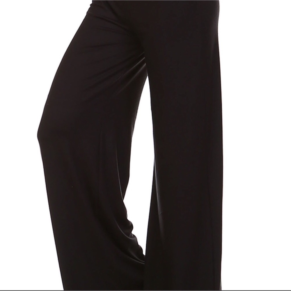 LAST ONE! Super Comfy Black Palazzo Pants - Picture 2 of 6